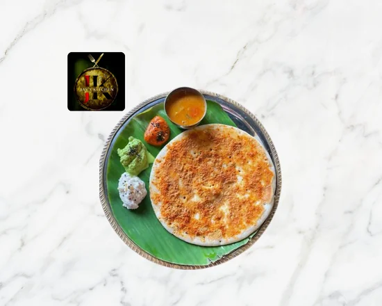 Ghee Nalla Karam Onion Chilli Uttappam