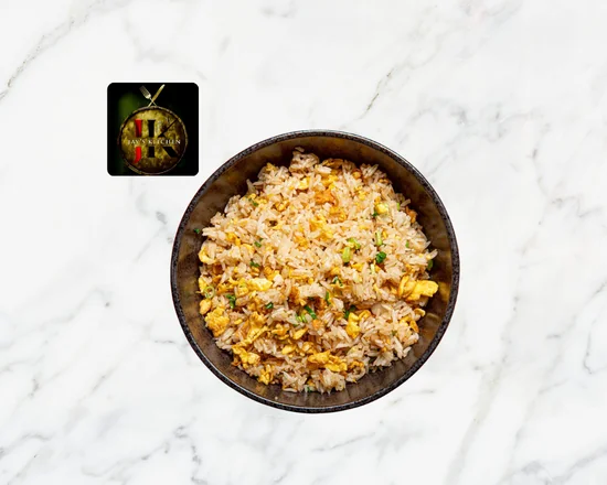 Burnt Garlic Egg Fried Rice