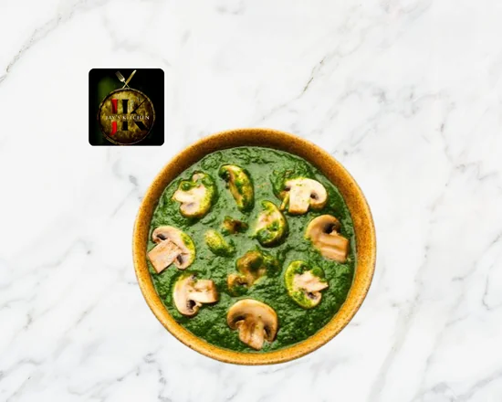 Palak Mushroom Curry