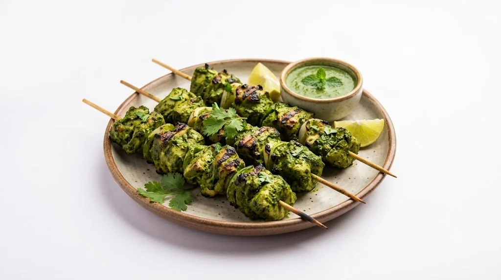 Hariyali Chicken Tikka Kabab