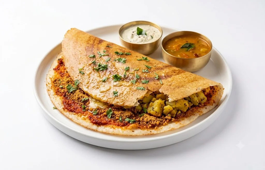 Ghee Masala Karam Papula Podi Dosa