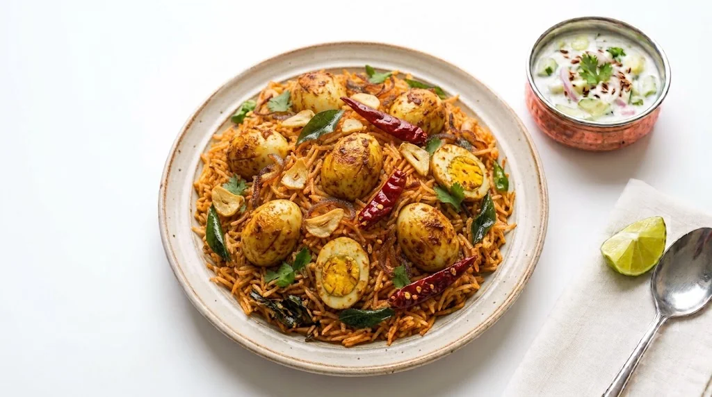 Ellipaya Karam Egg Pulao