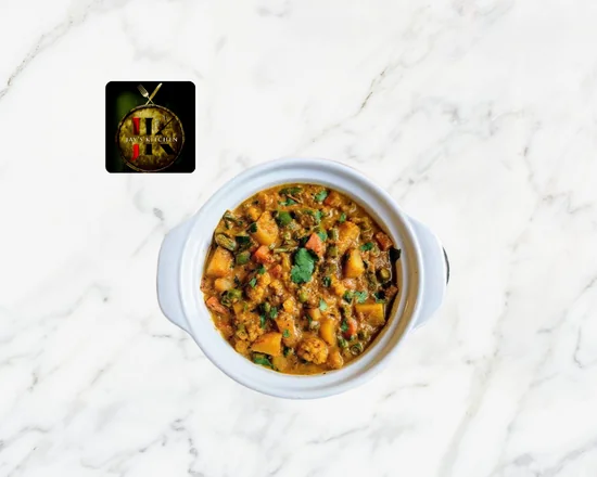 Mixed Veg Ghee Roast Curry