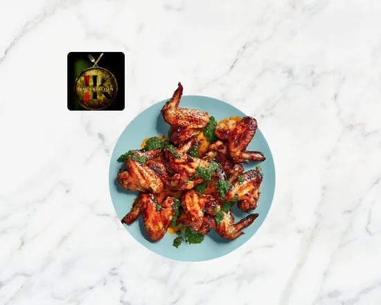 Schezwan Chicken Wings