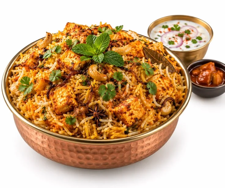 Paneer 65 Biryani