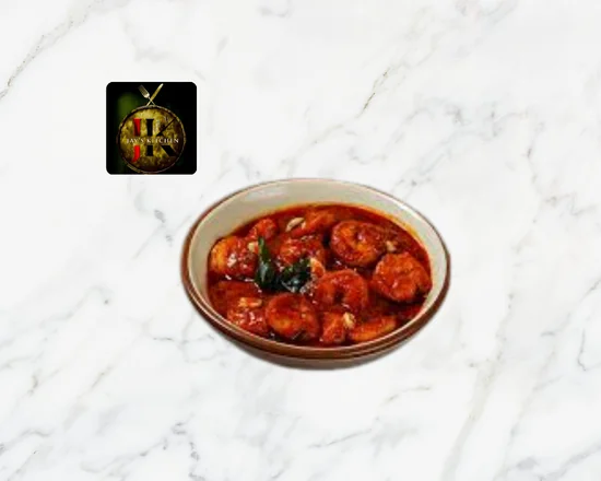 Shrimp Ghee Roast Masala Curry