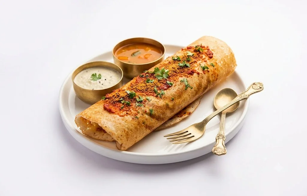 Ghee Karam Papula Podi Dosa