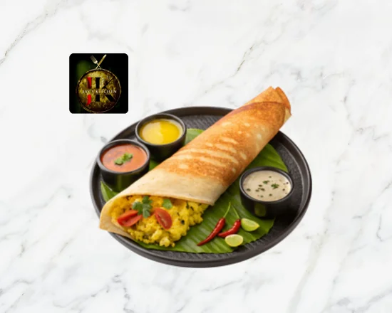 Ghee Podi Masala Dosa
