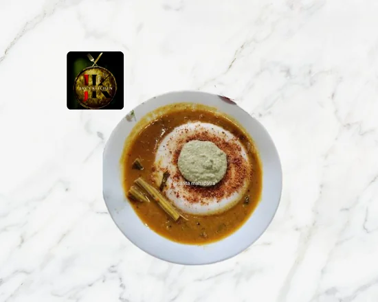 Sambar Thatte Idly