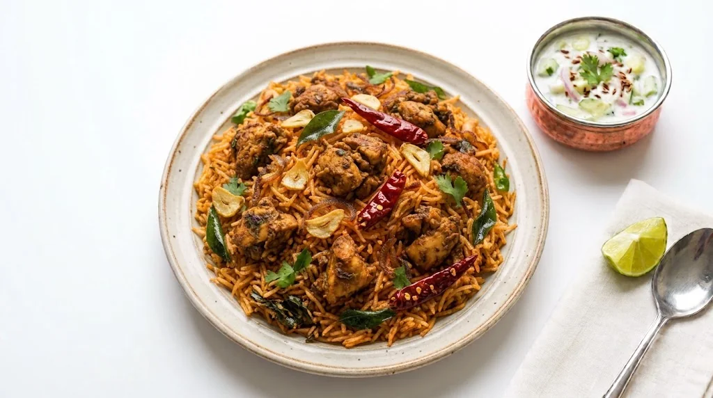 Ellipaya Karam Chicken Pulao