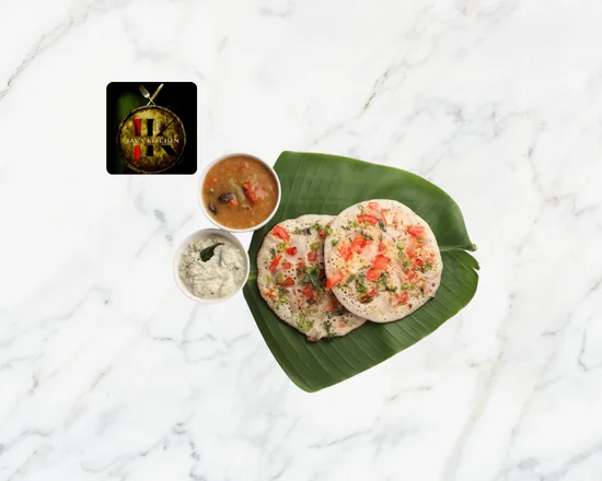 Onion Tomato Uttappam