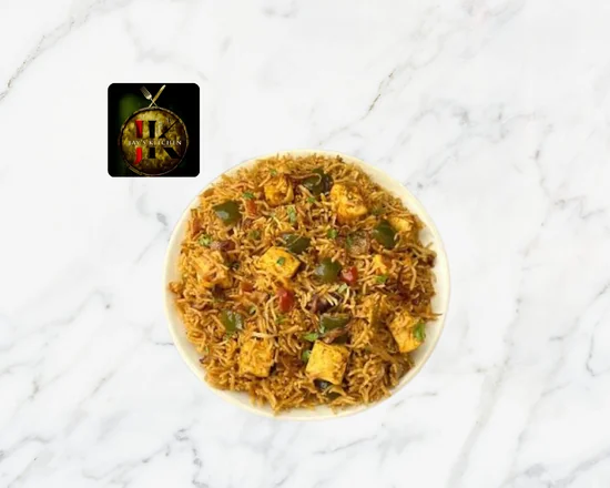 Pachi Mirchi Paneer Ghee Roast Pulao