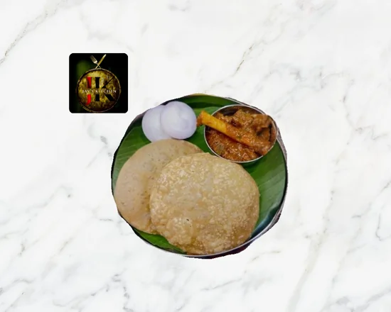 Poori with Mutton Curry